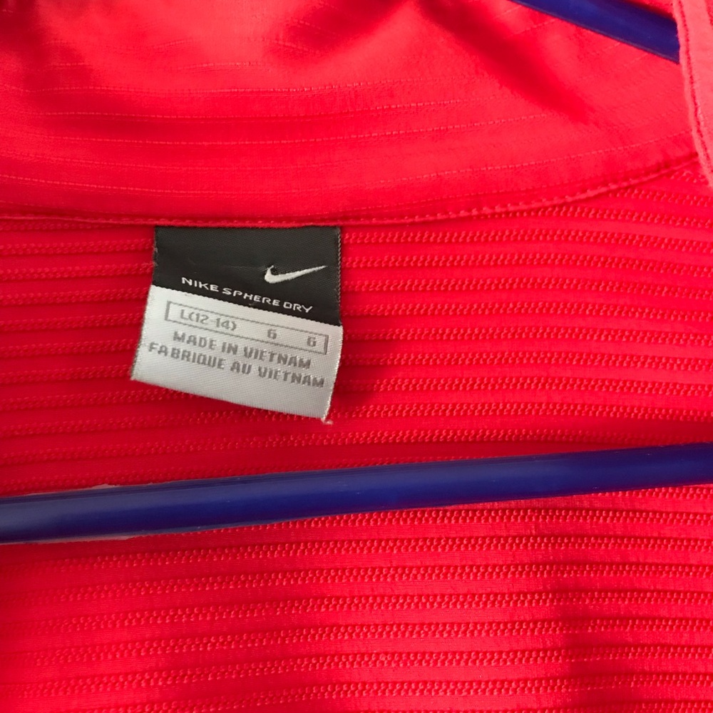 Nike Red Zip-Up Jacket - Picture 4 of 4